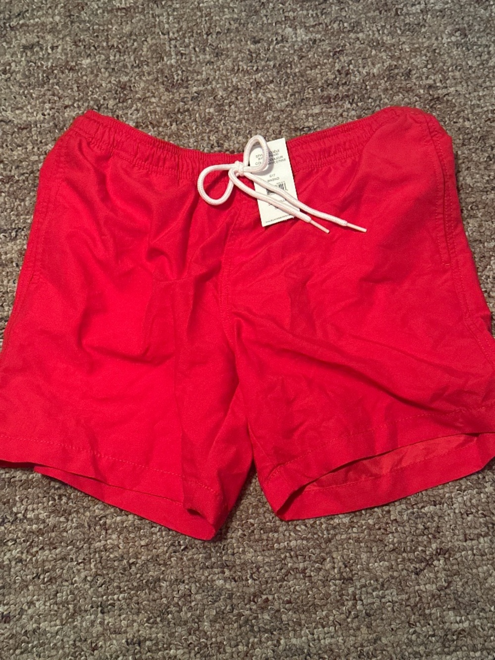 small swim shorts trunks brand new "black brown 1826"
